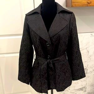 Jacquard Jacket by Cynthia Rowley Black